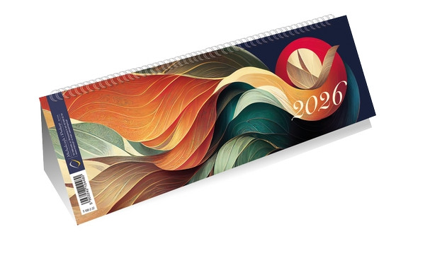 Kalendarz ze spiralką poziomy T-100-2-22 Michalczyk i Prokop